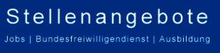 Stellenangebote, Bundesfreiwilligendienst, Ehrenamt