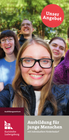 Flyer über das Ausbildungszentrum